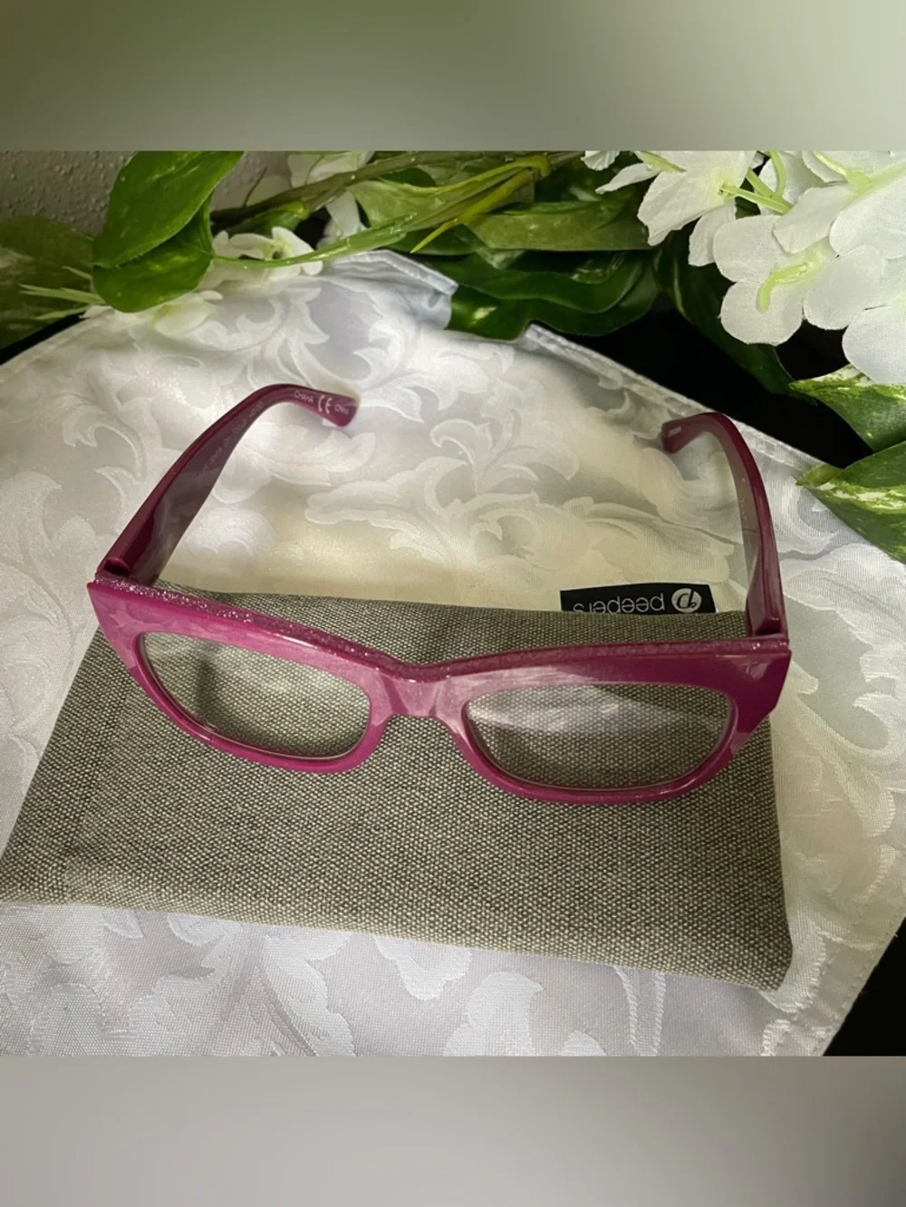 Peepers Shine On Focus Purple Glasses +0.00 | Blue Light | Case Included